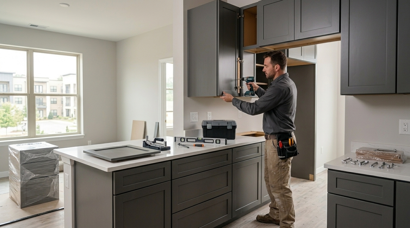 Cabinet installation and replacement
